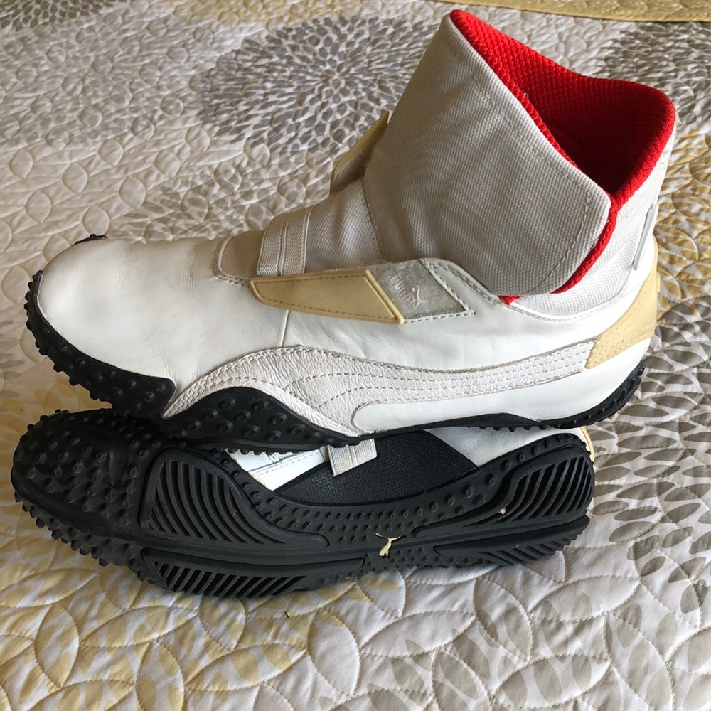 Vintage men’s puma mostro high tops. Leather US 9.5